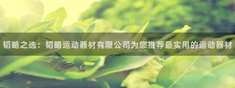 fb体育娱乐网站：韬略之选：韬略运动器材有限公司为您