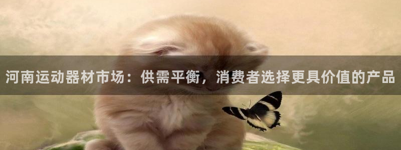 fb体育集团官网首页：河南运动器材市场：供需平衡，消费者选择